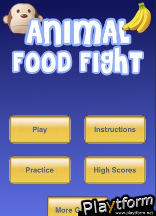 Animal Food Fight (iPhone/iPod)