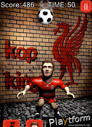 Liverpool FC Keepy Up King: Gerrard Edition (iPhone/iPod)