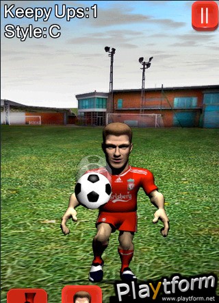 Liverpool FC Keepy Up King: Gerrard Edition (iPhone/iPod)