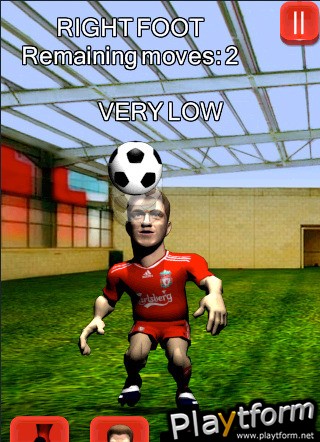 Liverpool FC Keepy Up King: Gerrard Edition (iPhone/iPod)