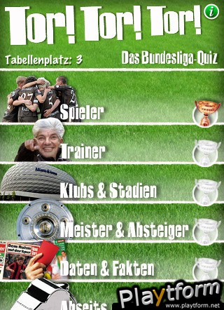 TorTorTor - Das Bundesliga-Quiz (iPhone/iPod)