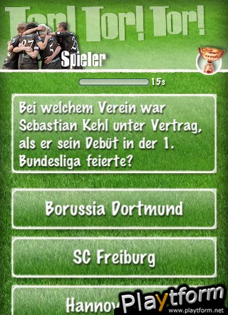 TorTorTor - Das Bundesliga-Quiz (iPhone/iPod)