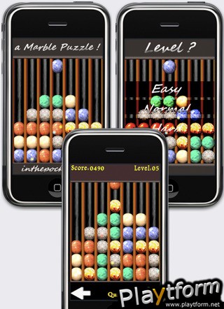 a Marble Puzzle ! (iPhone/iPod)