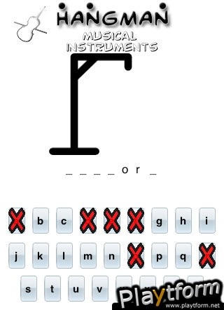 Hangman Musical (iPhone/iPod)