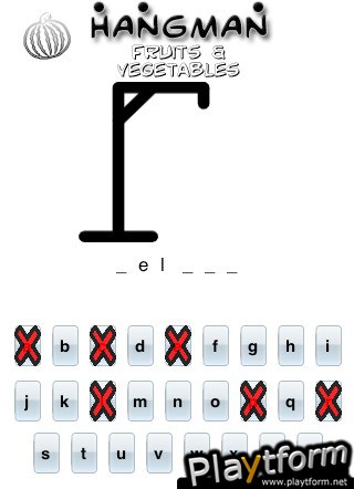 Hangman Fruits&Vegetables (iPhone/iPod)