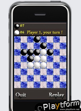 a Blue Classic Reversi (iPhone/iPod)