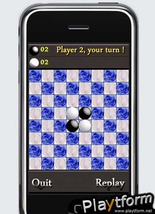 a Blue Classic Reversi (iPhone/iPod)