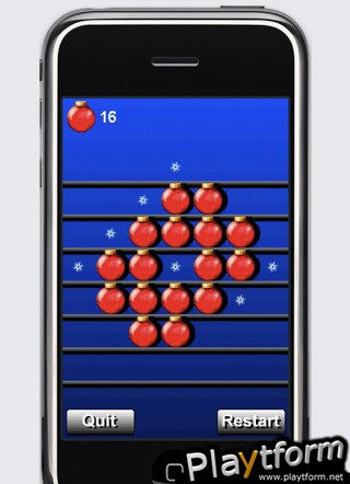 a Red Christmas Peg ! (iPhone/iPod)