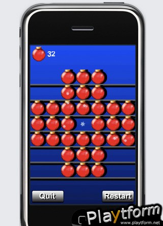 a Red Christmas Peg ! (iPhone/iPod)