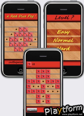 a Red Dice Peg ! (iPhone/iPod)