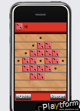 a Red Dice Peg ! (iPhone/iPod)