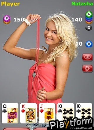 Video Strip Draw Poker (iPhone/iPod)