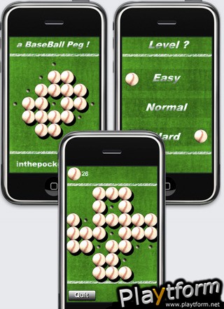 a BaseBall Peg ! (iPhone/iPod)