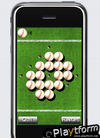 a BaseBall Peg ! (iPhone/iPod)