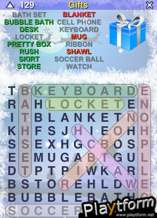 Santa's Christmas Word Search (iPhone/iPod)