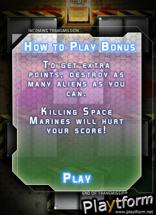 Aliens vs Space Marines (iPhone/iPod)