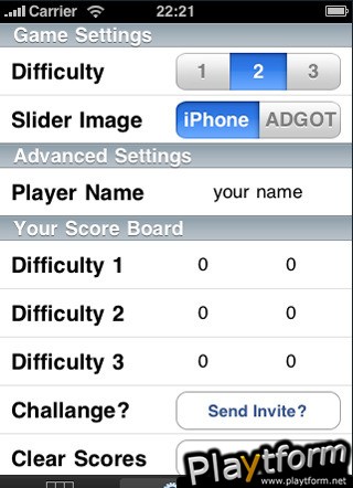 SliderTwigz (iPhone/iPod)