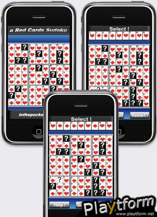 a Red Cards Sudoku ! (iPhone/iPod)