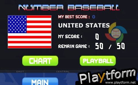 NumberBaseball (iPhone/iPod)