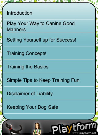 Out of the Box Dog Training Game (iPhone/iPod)