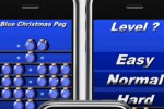 a Blue Christmas Peg ! (iPhone/iPod)