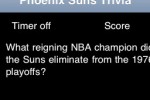 Phoenix Pro Basketball Trivia (iPhone/iPod)