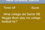 New Orleans Saints Football Trivia (iPhone/iPod)