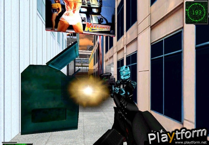 Shrapnel: Urban Warfare 2025 (Dreamcast)