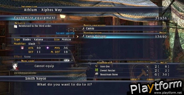 The Last Remnant (PlayStation 3)