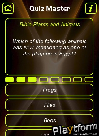 The Bible Trivia Quiz (iPhone/iPod)