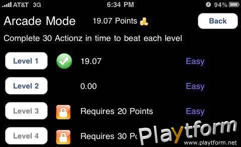 Actionz (iPhone/iPod)