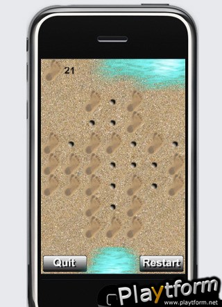 a Footprint Peg ! (iPhone/iPod)