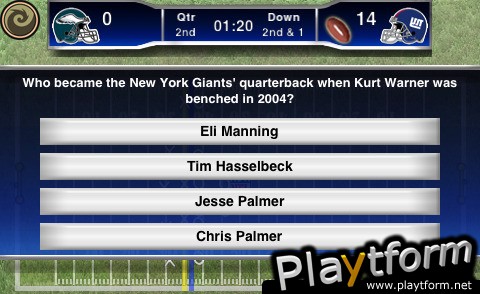 NFL Trivia Matchup (iPhone/iPod)