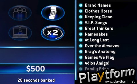 Who Wants To Be A Millionaire 2010 (iPhone/iPod)