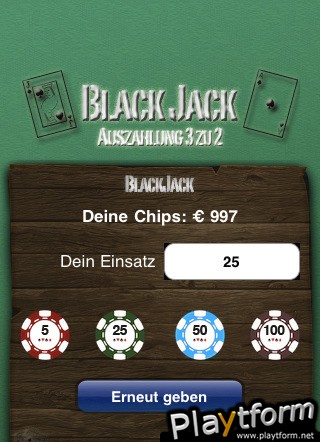 Blackjack: 21 Edition (iPhone/iPod)