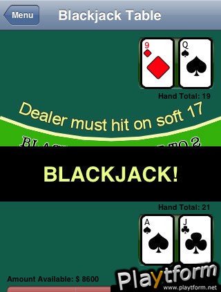 iVegas Blackjack (iPhone/iPod)