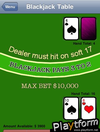 iVegas Blackjack (iPhone/iPod)