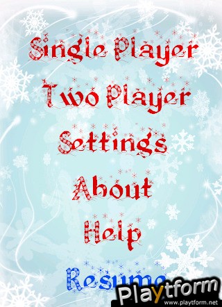 Air Hockey Christmas (iPhone/iPod)