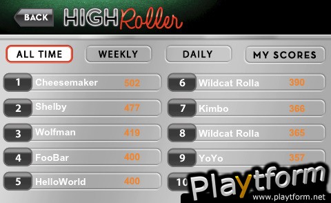 High Roller (iPhone/iPod)