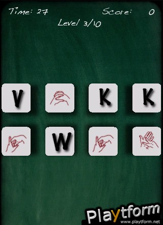 British Sign Language Alphabet Game (iPhone/iPod)