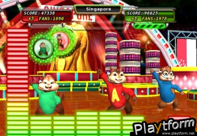 Alvin and the Chipmunks: The Squeakquel (Wii)