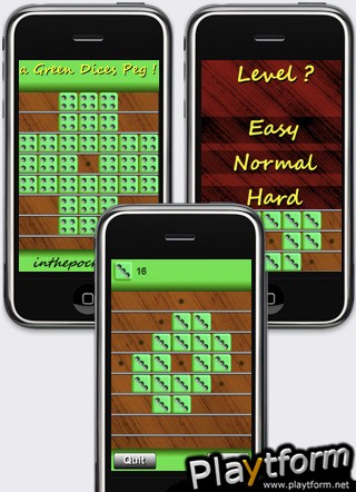 a Green Dices Peg ! (iPhone/iPod)