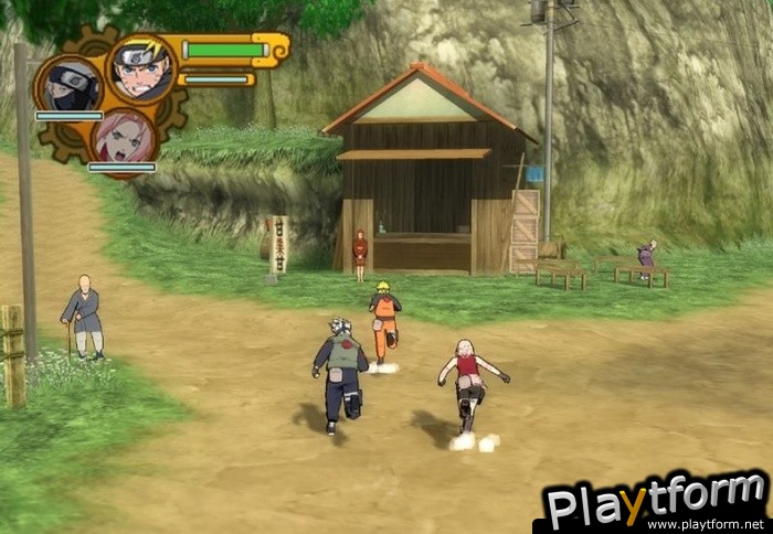 Naruto Shippuden: Ultimate Ninja 5 (PlayStation 2)