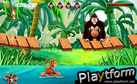 Gorilla Monkey Crunch (iPhone/iPod)