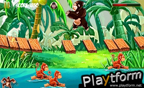 Gorilla Monkey Crunch (iPhone/iPod)