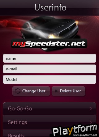 My Speedster (iPhone/iPod)