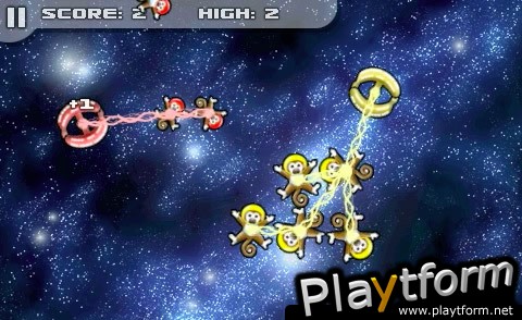 Monkeys in Space: Escape to Banana Base Alpha (iPhone/iPod)