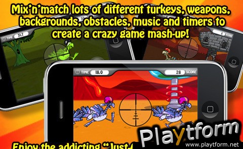 Crazy Turkey Blast (iPhone/iPod)