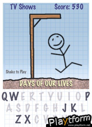 Paper Hangman (iPhone/iPod)