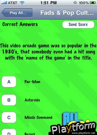 All 80's Trivia (iPhone/iPod)